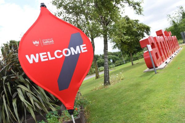 University of Salford - Lantern Banners