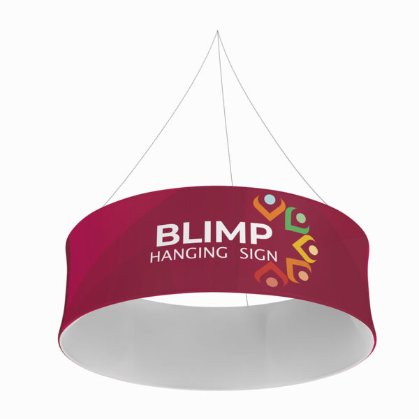 Zipper Hanging Banner (Circle)