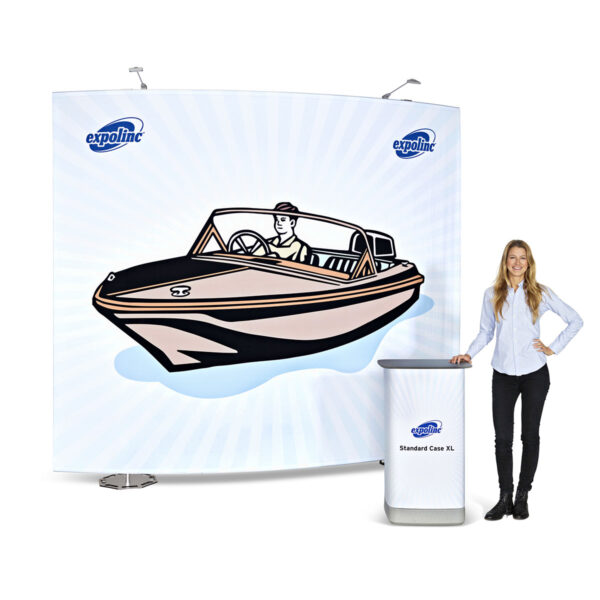 Expo Fabric System (Outer curve with standard case)