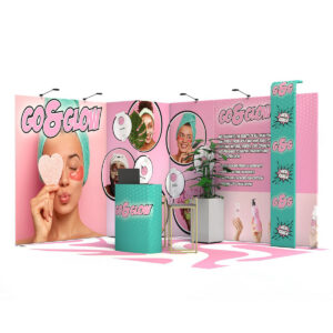 Modulate 12m² example stand