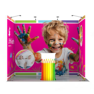 Modulate 6m² example stand