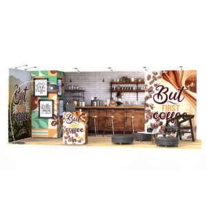 Modulate 18m² example stand