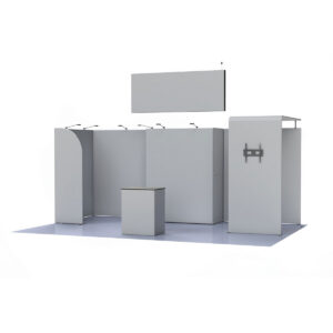 Modulate 24m² example stand