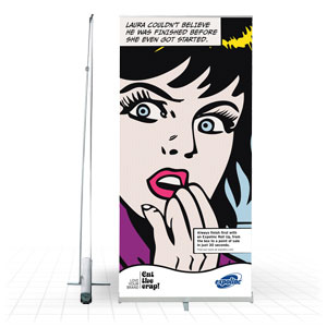 Compact Roll Up Banner Stand