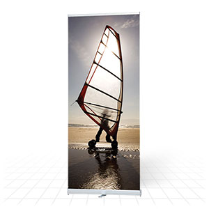 Cost effective, mid range banner stand