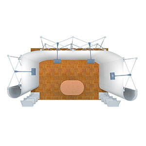 Impact Modular 3D Drawing - View 3