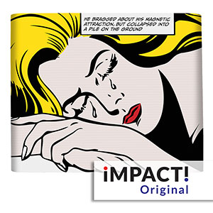 Impact Original mid range pop up display system