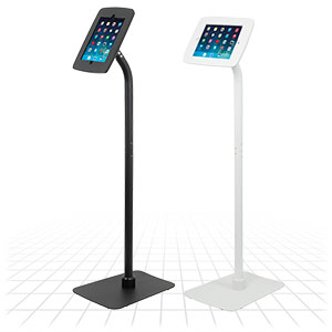 Elegant & portable floor-standing iPad stand