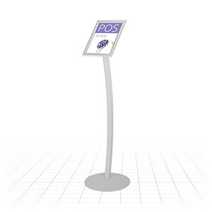 Menu Stand - Curved