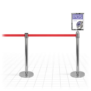 Quick barrier and info display