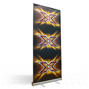 Quickstand low cost budget banner display stand