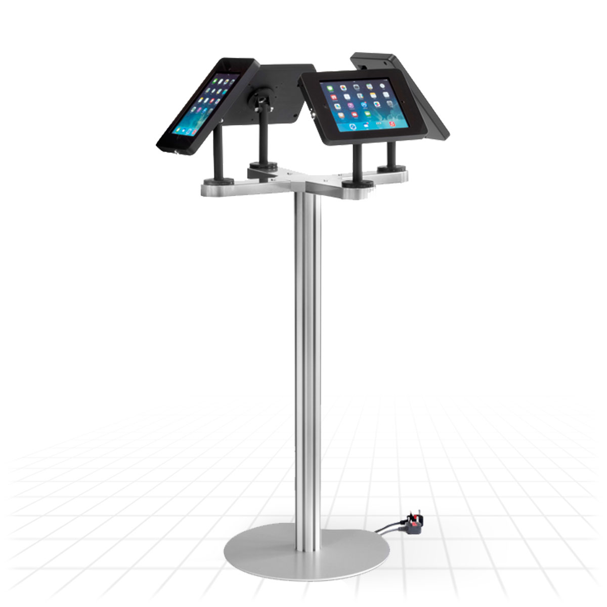 iPad Quad Display Stand Tablet Display Stands