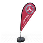 Teardrop Banner [Mercedes]