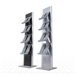 Totem Literature Stand [Single Sided]