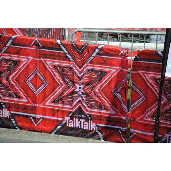 Crowd Barrier Covers [X Factor]